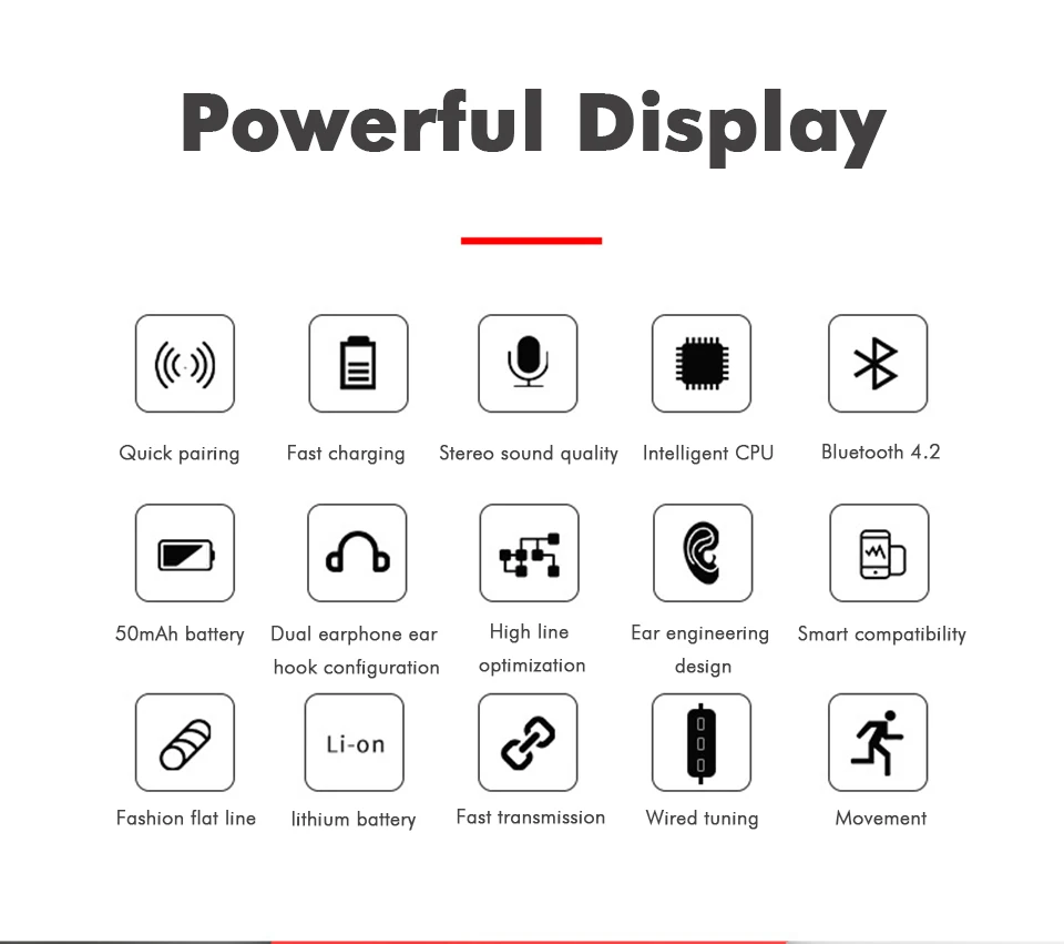 Waterproof Magnetic bluetooth earphone wireless headphones sports bass mini earphones earbud stereo mic TF card for Samsung (3)
