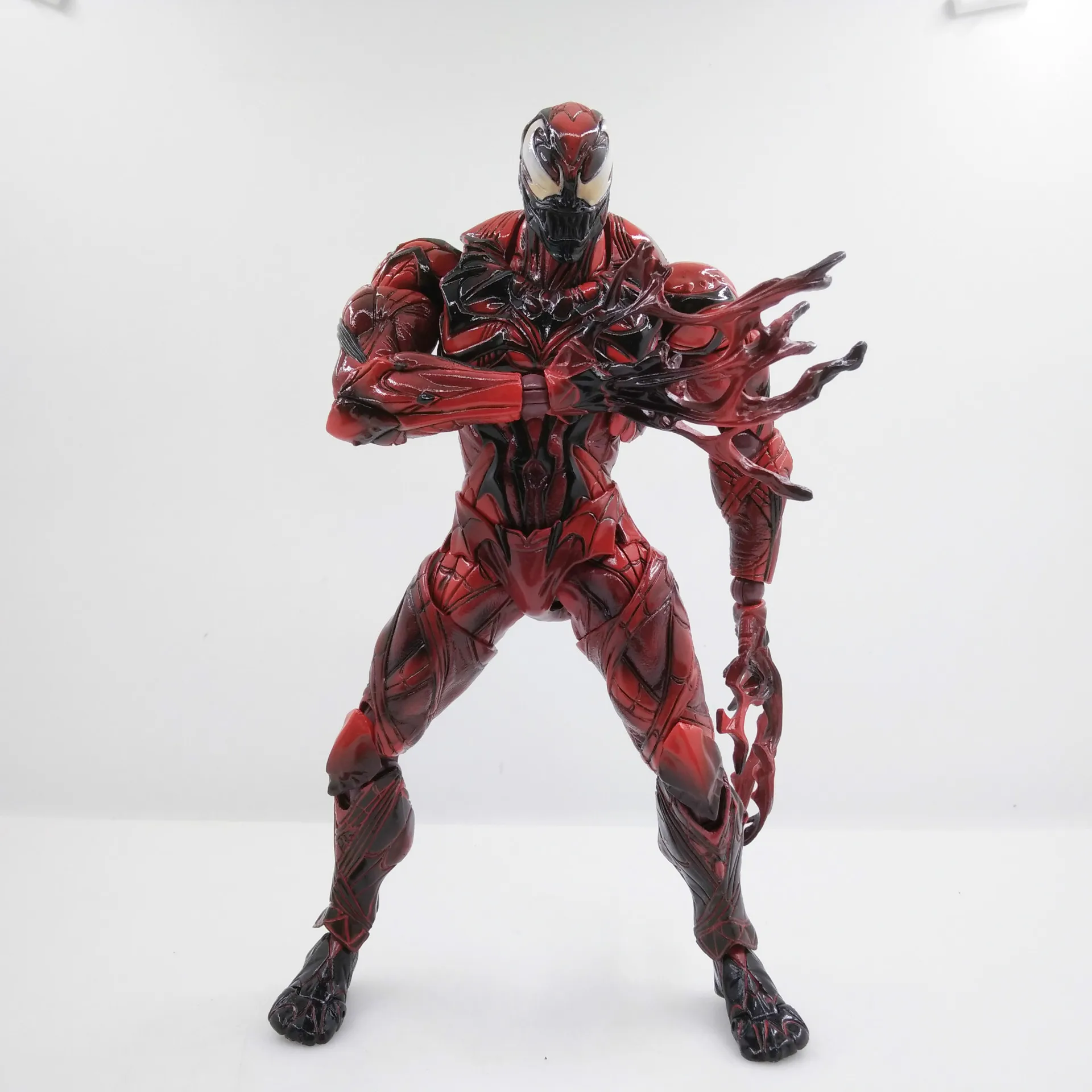 PLAY ARTS 27 см красный Веном фигурка модель игрушки