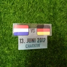 2012 Германия матч Подробная информация Германия против Франции для Германии теплообмена футбольная нашивка