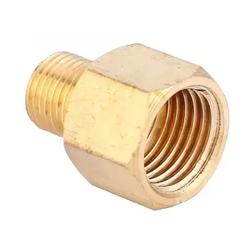 

5pcs Brass BSPP Female to Male Thread Pipe Fittings Quick Connector New 2019