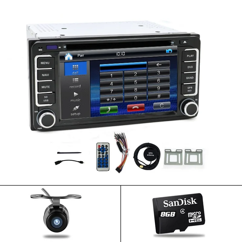 2 DIN 6.2" Touch Screen For Daihatsu Terios Eco /Daihatsu 