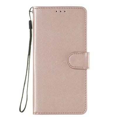 Чехол для телефона Etui для Coque sony xperia L3, Роскошный кожаный бумажник, откидная крышка для Soni E xperia L3 I4312 I4332 I3312 I3322 Capinha - Цвет: Rose Gold