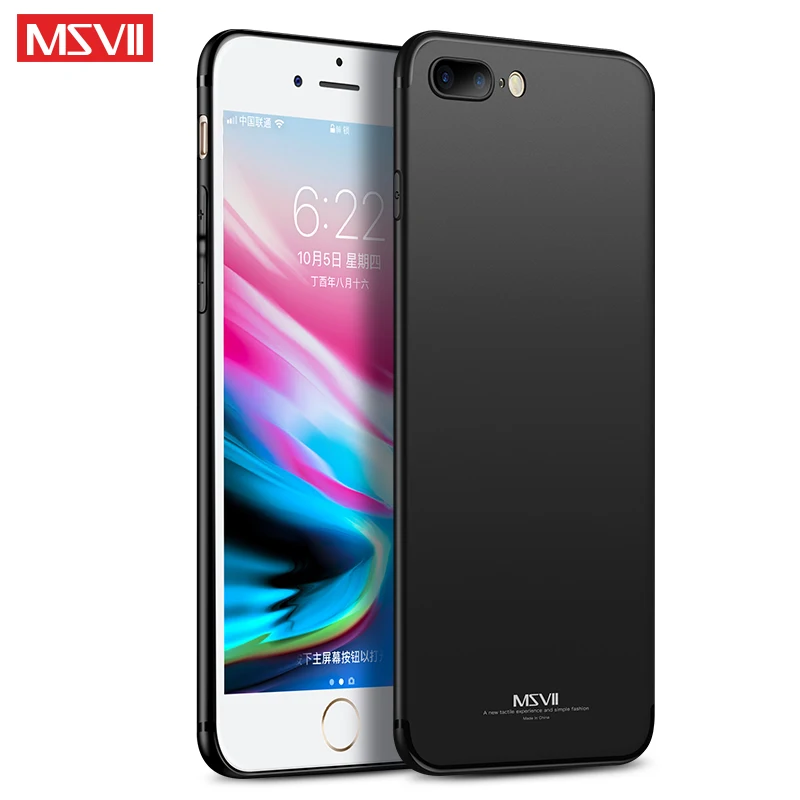 

Original MSVII Phone Case For iPhone 8 7 Cover Ultra Thin Soft Flexibility TPU Cases For Apple iPhone 8 Plus 7 Plus Fashion Case