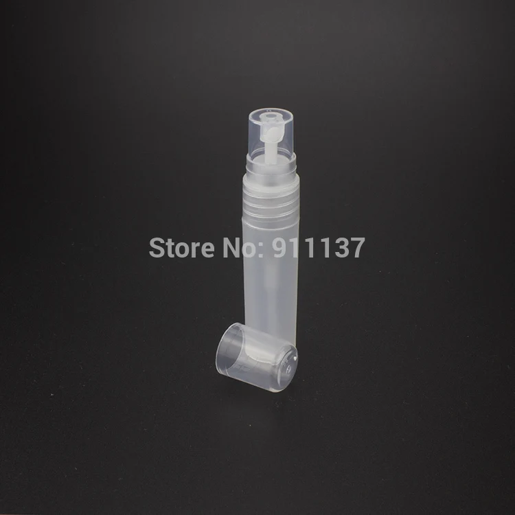 Frasco de Spray Vazias de Spray de Plástico Frascos de Spray de Perfume Plástico Pequeno Bomba Pequenas Garrafas Geada Plstic Pequenos 100 Pcs 5 ml pp 3 frasco de spray bomba, 5 ml pequenas