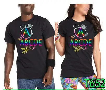 

XS/S M/L XL/XXL new woman/woman unisex Dance clothes Tee black T357 T659