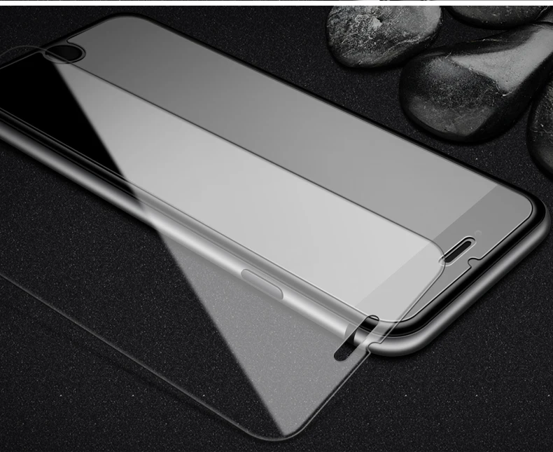 Ultra Dünne Gehärtetem Glas klar Fällen für iPhone XR Xs Max X 8 4 4S 5 5S SE 5C 6 6S 7 Plus fall c