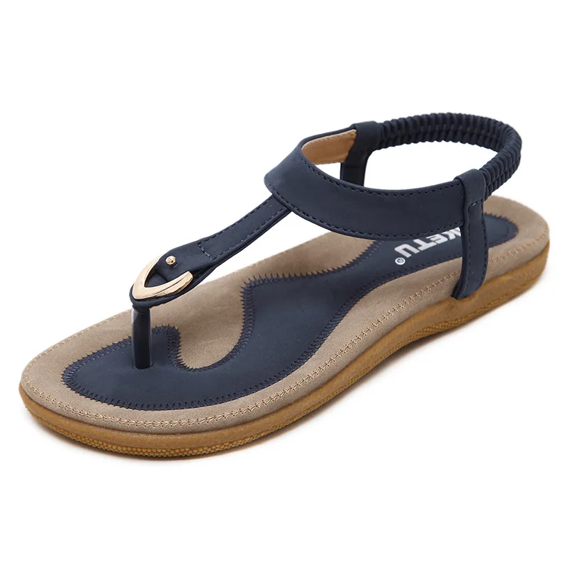 ladies fashion flat comfort sandals