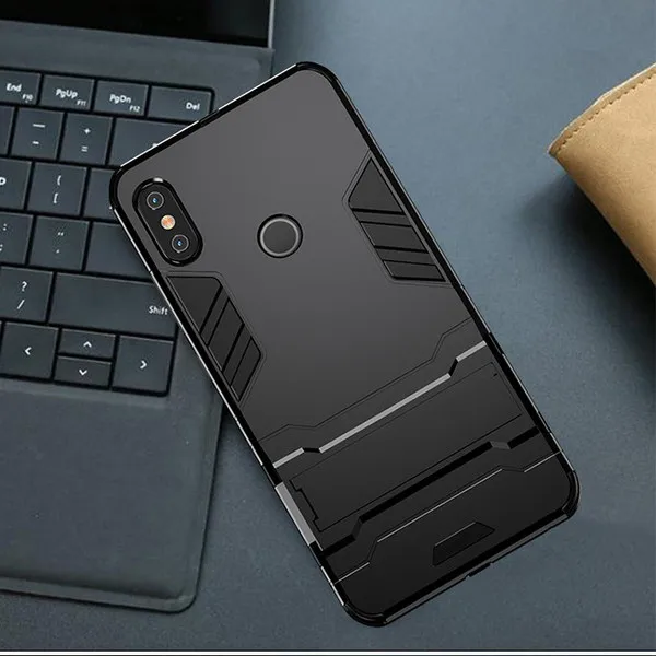 

1000PCS Luxury Cool Stand Armor Holder Case For Xiaomi Redmi K20 Pro 7A S2 6A 5A Note 7 6 5 Hybrid TPU+Hard PC ShockProof Cover