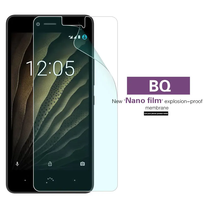 

Explosion-proof Nano Soft Film For BQ Aquaris U Plus U2 AQU2 Anti-shatter Screen Protector Films Front Clear Protective Cover