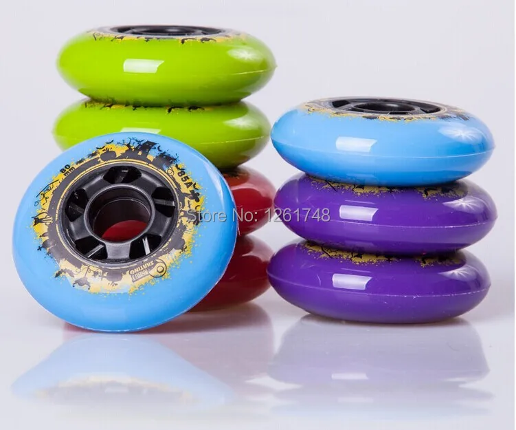 8 قطع! شحن مجاني! مدينة قرد تعرج/الكبح بكرات تزلج العجلات عجلات الزلاجات عجلات عالية الجودة