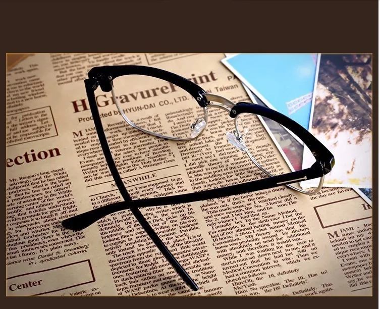 half frame glasses frame (3)
