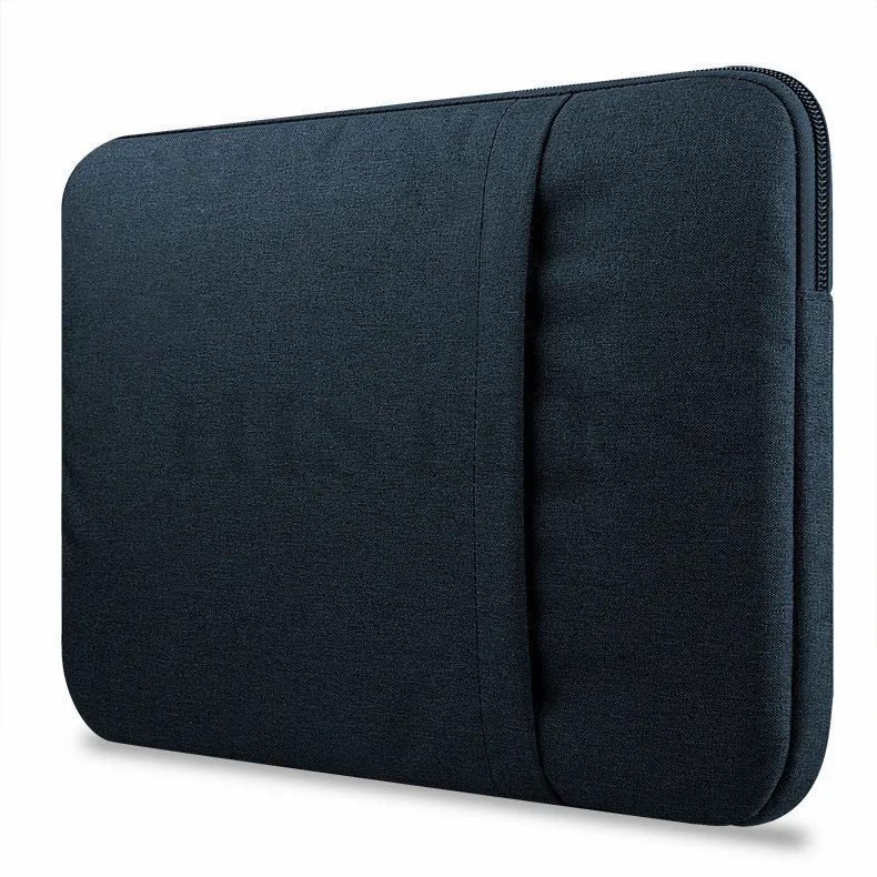 Противоударный чехол-сумка на молнии для Digma CITI 3000 4G 13,3 дюймов, защитный чехол с двойным отделением для хранения ноутбука/планшета - Цвет: DARK BLUE