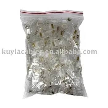 

Tracking number+Free Shipping+500 x RJ45 Plug Cat5E Cat6 Rj-45 Lan Connector Network/Cat5E Modular Plugs +wholesales