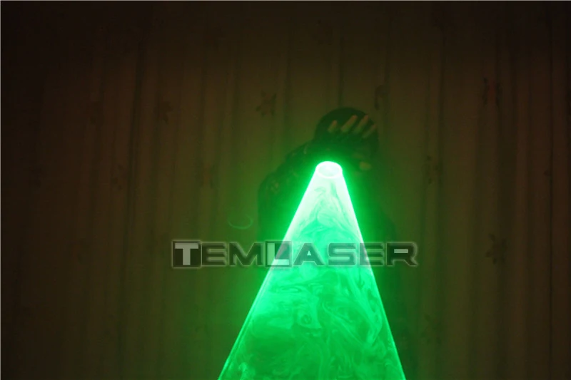 Зеленая лазерная Вихрь ручная лазерная пушка для DJ танцевальный клуб вращающиеся Лазерные Проекционные перчатки светильник для паба вечерние лазерное шоу