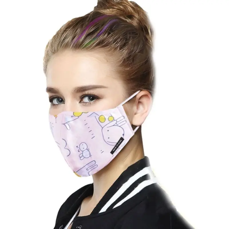 15 видов стилей унисекс дышащая Летняя Сетка хлопок Пылезащитная маска против загрязнений PM2.5 фильтр вставка многоразовый солнцезащитный респиратор