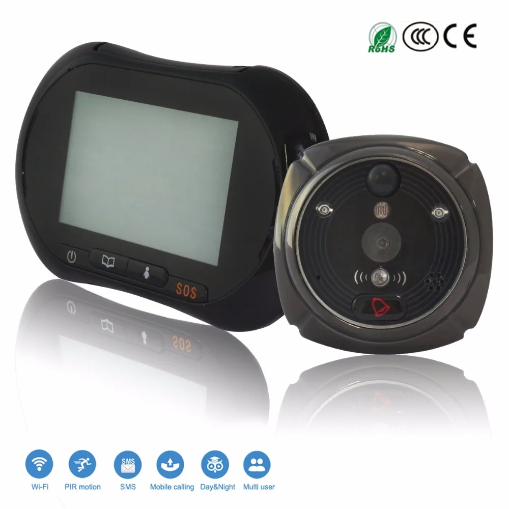 Smart WiFi 1080P Network GSM GPRS Wireless font b Camera b font SMS Alarm Video Call
