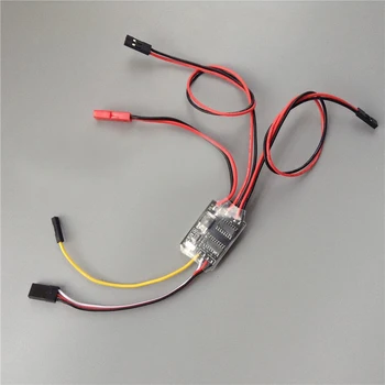 

1PC RC Model 1.8Ax2 Dual Mode Bidirectional Brushed ESC 35:1 Tank 4WD RC Racing Car Brush Differential Speed Controller 2S Lipo