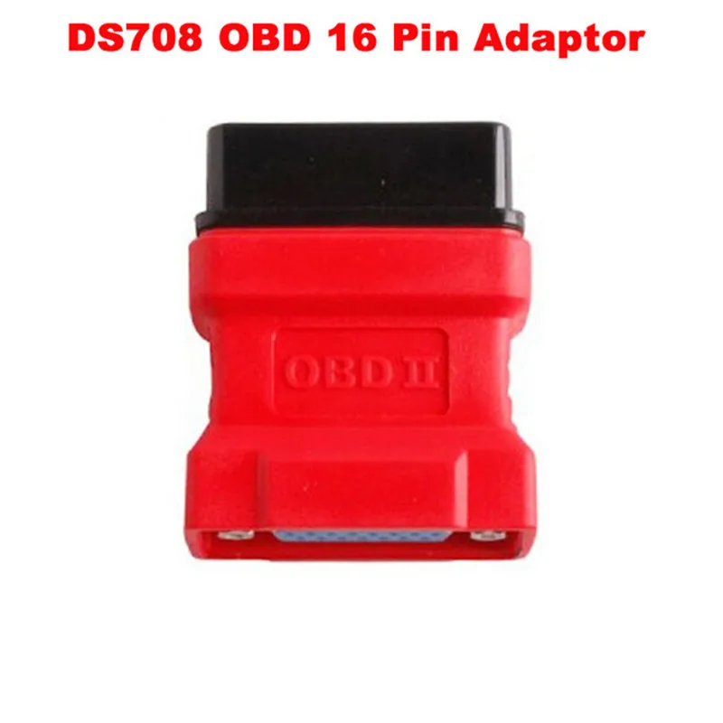 Для сканера Autel maxides DS708 OBD2 OBD II разъем 16 контактный адаптер ds708 obd16 Бесплатная