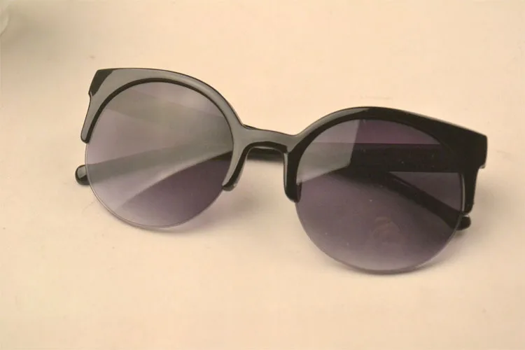 Oculos De Sol Feminino 2018 новые модные ретро дизайнерские Супер круглые очки женские солнцезащитные очки с кошачьим глазом