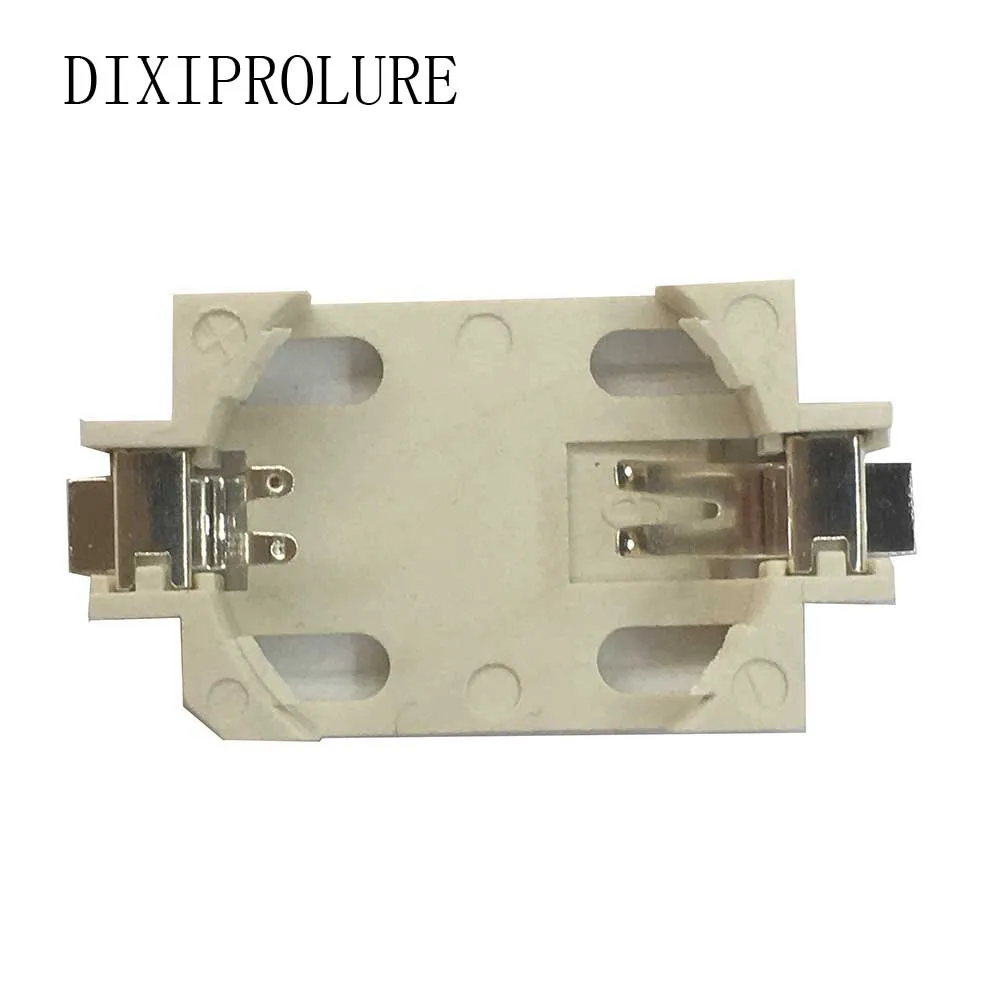 

10pcs/lot CR2032 BS-6 patch button battery holder Tin plated high temperature resistant 260