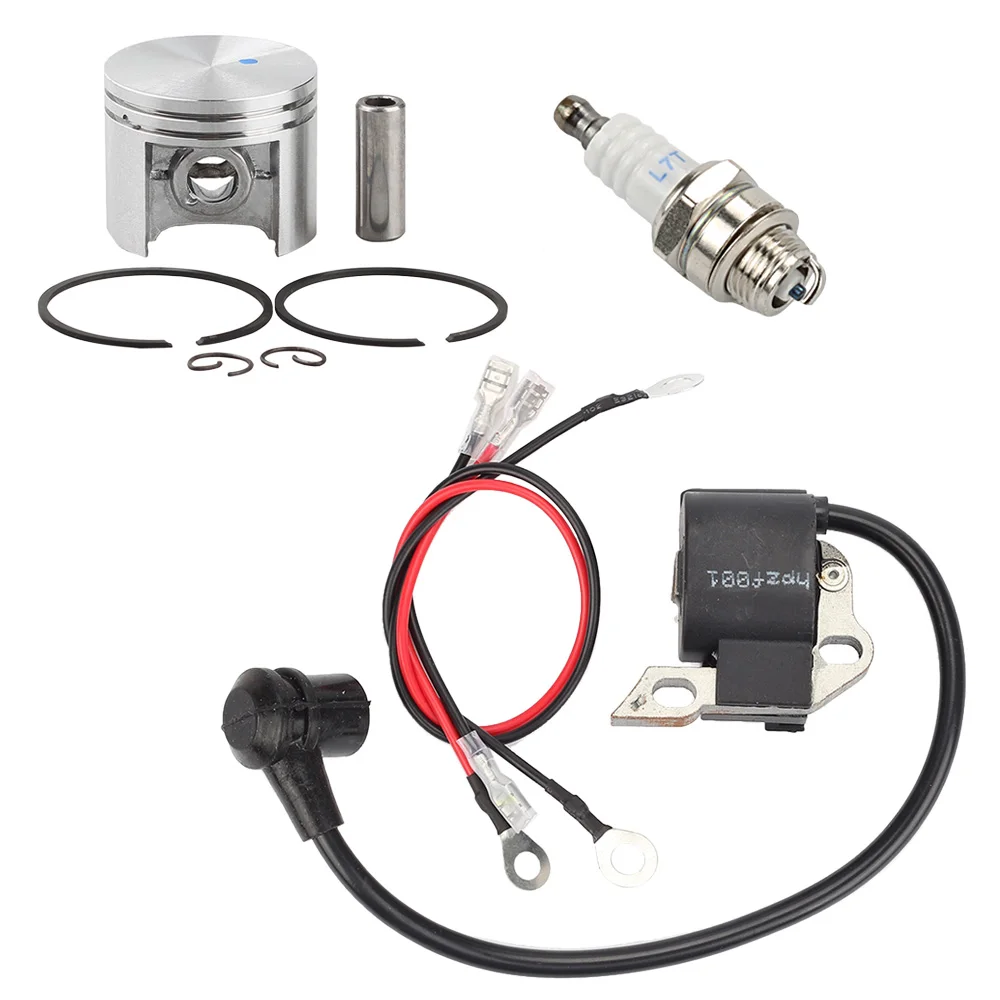 Ignition Coil+Cylinder Piston Ring Clip Kits+Spark Plug For 020 021 023 025 MS210 MS230 MS250 Chainsaw Parts #0000 400 1302 | Инструменты
