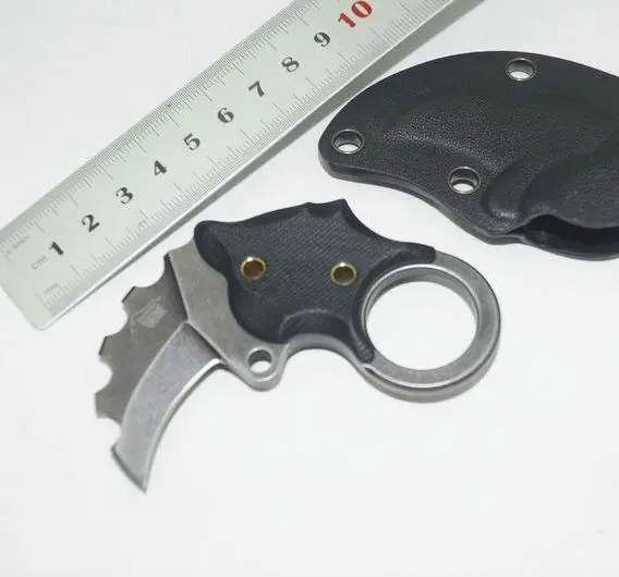 

Mantis Karambit Knife Fixed Blade Knife Mini Pocket Hunting Knife Survival Tactical Knives Camping Outdoor Tools Kydex Sheath M0
