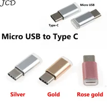 JCD USB 3,1 type C OTG адаптер Micro USB женский поворот на type C Мужской конвертер для Oneplus для samsung Galaxy Note 8 S8 Plus A5