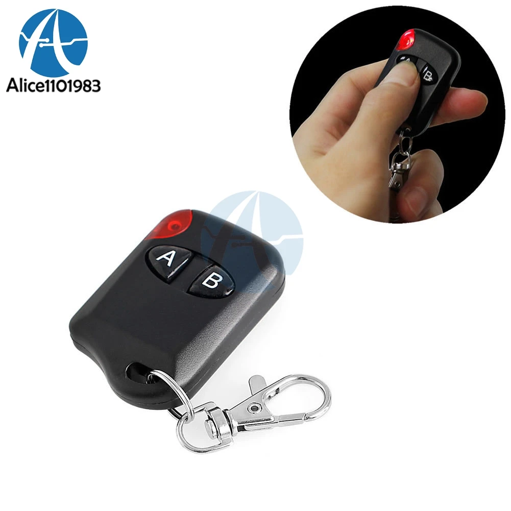 

DC12V Wireless 433MHz RF Remote Control Garage Gate Door Open And Close Transmitter 20-50m
