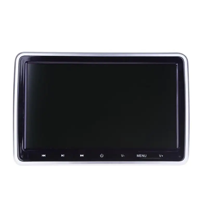 

10" Digital TFT LCD Screen Auto Car Headrest Monitor USB/SD DVD Player Build-in IR/FM/Speaker with Game Disc HDMI Remote Control