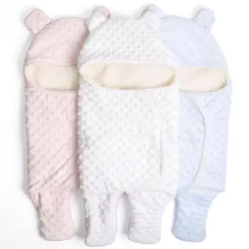 

New Arrival Newborn Baby Infant Swaddle Wrap Sleeping Bags Blanket Cotton