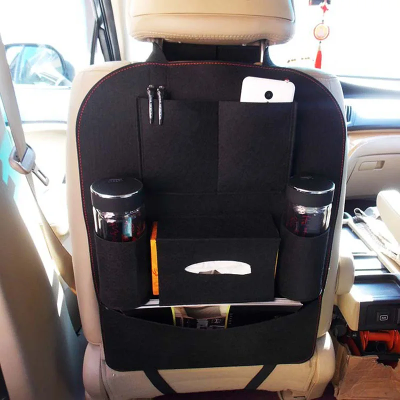 Автомобильная сумка для хранения, автомобильное сиденье, мульти карман, дорожная сумка для хранения, вешалка для автомобиля, Стильный чехол на заднее сиденье автомобиля, органайзер, держатель