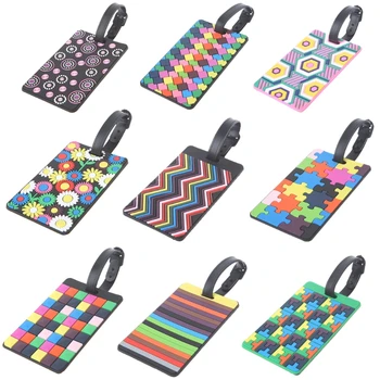 

1Pc Travel Luggage Tags Labels Strap Name Address ID Suitcase Bag Baggage Secure Hot Luggage Tag