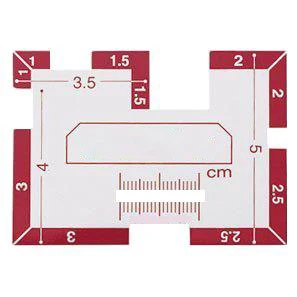 

Good quality sewing ruler 25-321,templates for drawing,quilting ruler