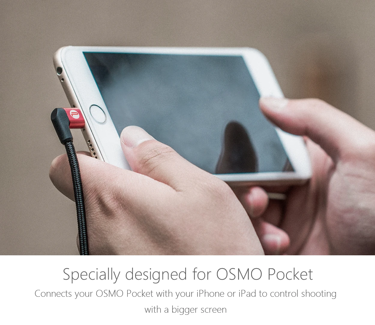 PGYTECH type-C кабель 65 см для OSMO Pocket/OSMO Action зарядный кабель провод для зарядного устройства кабель для передачи данных для Iphone 6 7 8 Plus X XR