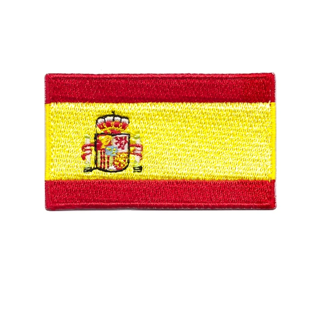 spain national flag badge