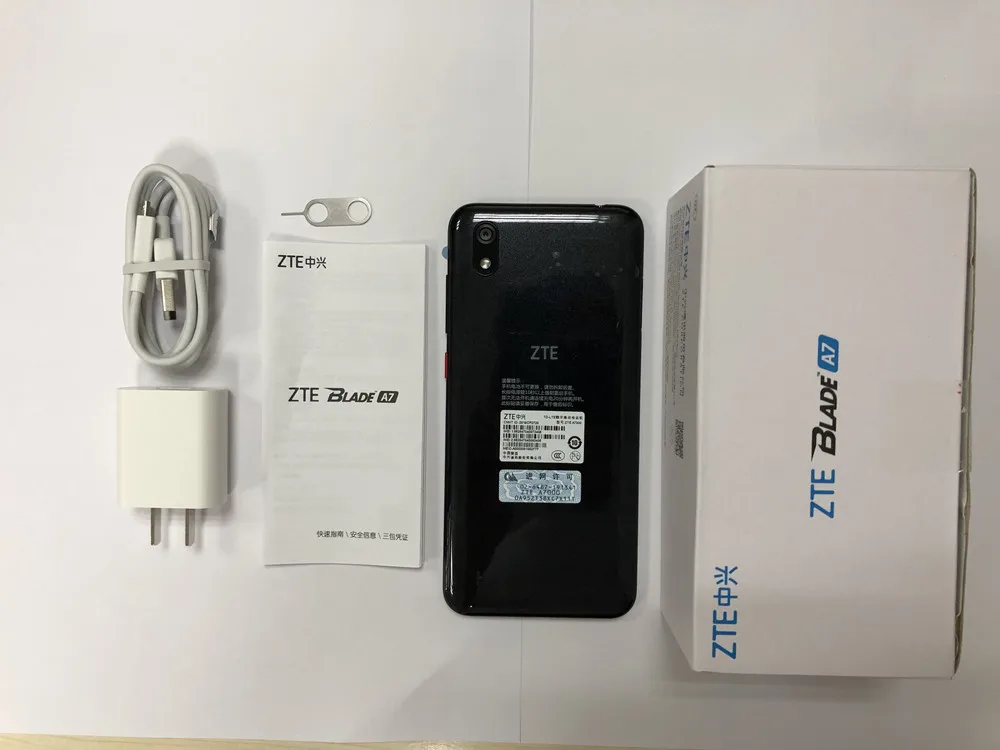 Мобильный телефон zte Blade A7 Helio P60, четыре ядра, Face ID, 6,088 дюймов, TFT, 1560*720, gps, 16,0 Мп+ 5,0 МП, камера, 4G, LTE, смартфон