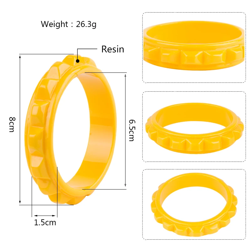 Classic Fashion Acrylic Cuff Engraved Bracelets Bangles for Women Wide Red Resin Vintage Simple Wedding Bracelet Jewelry 2018 (1)