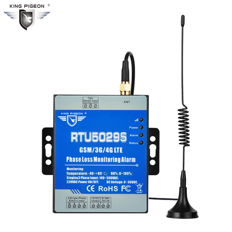 3 Phase Loss Monitoring Alarm Power Voltage Temperature Humidity