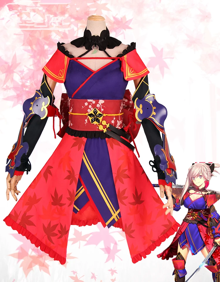 Игра аниме Fate Grand Order Saber Miyamoto Musashi Косплей Костюм Платье FGO униформа наряд костюмы для женщин