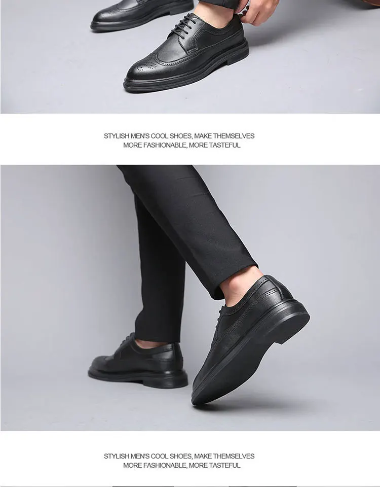 Мужские итальянские классические туфли; Роскошная Брендовая обувь с перфорацией типа «броги»; мужские оксфорды на шнуровке с острым носком; Повседневная Свадебная обувь; M478