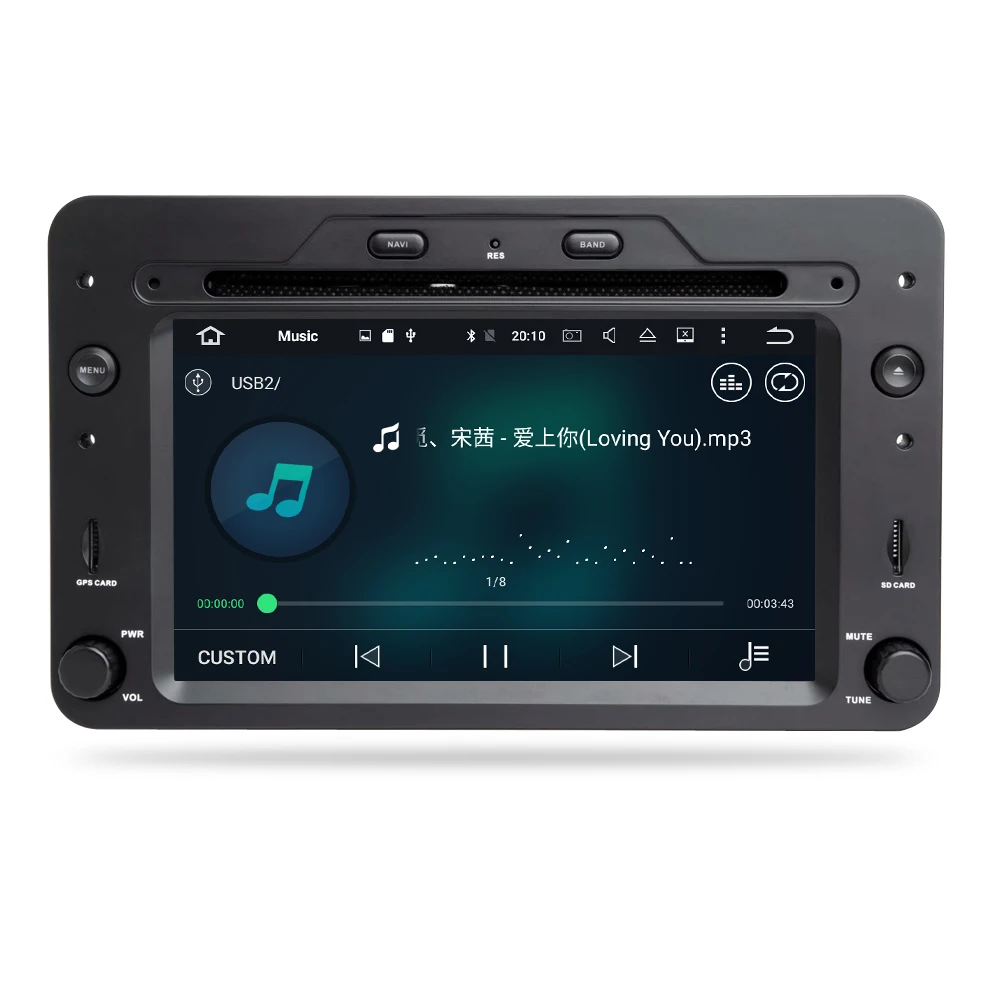 Sale HD Android 9.0 Car Stereo For Alfa Romeo Spider Alfa Romeo GPS RADIO Stereo Car dvd Navigation Multimedia Unit 4
