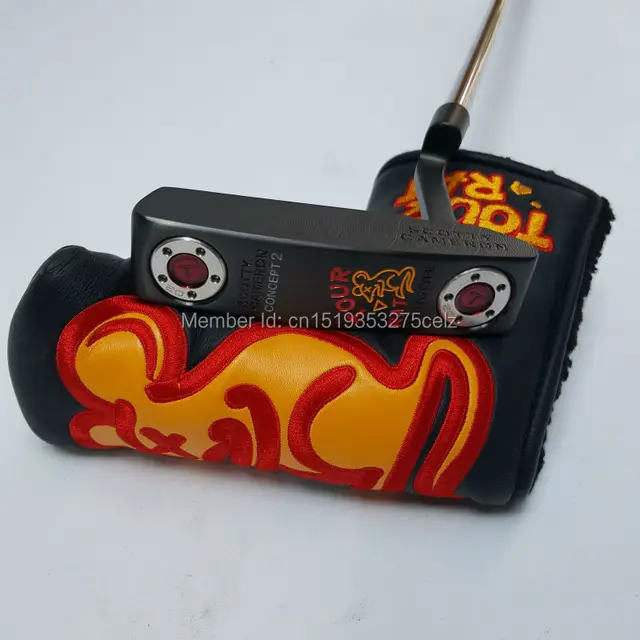 Best price at $124 Cheap golf putter CNC Elongated mice putter High quality stainless steel golf clubs 33 34 35 inch freeshipping