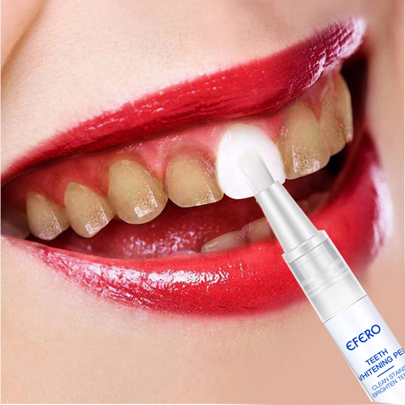 

EFERO Dental Teeth Whitening Pen Tooth Cleaning Bleaching Stains Whitening Tooth Essence Oral Care Teeth Whitening Serum Pen