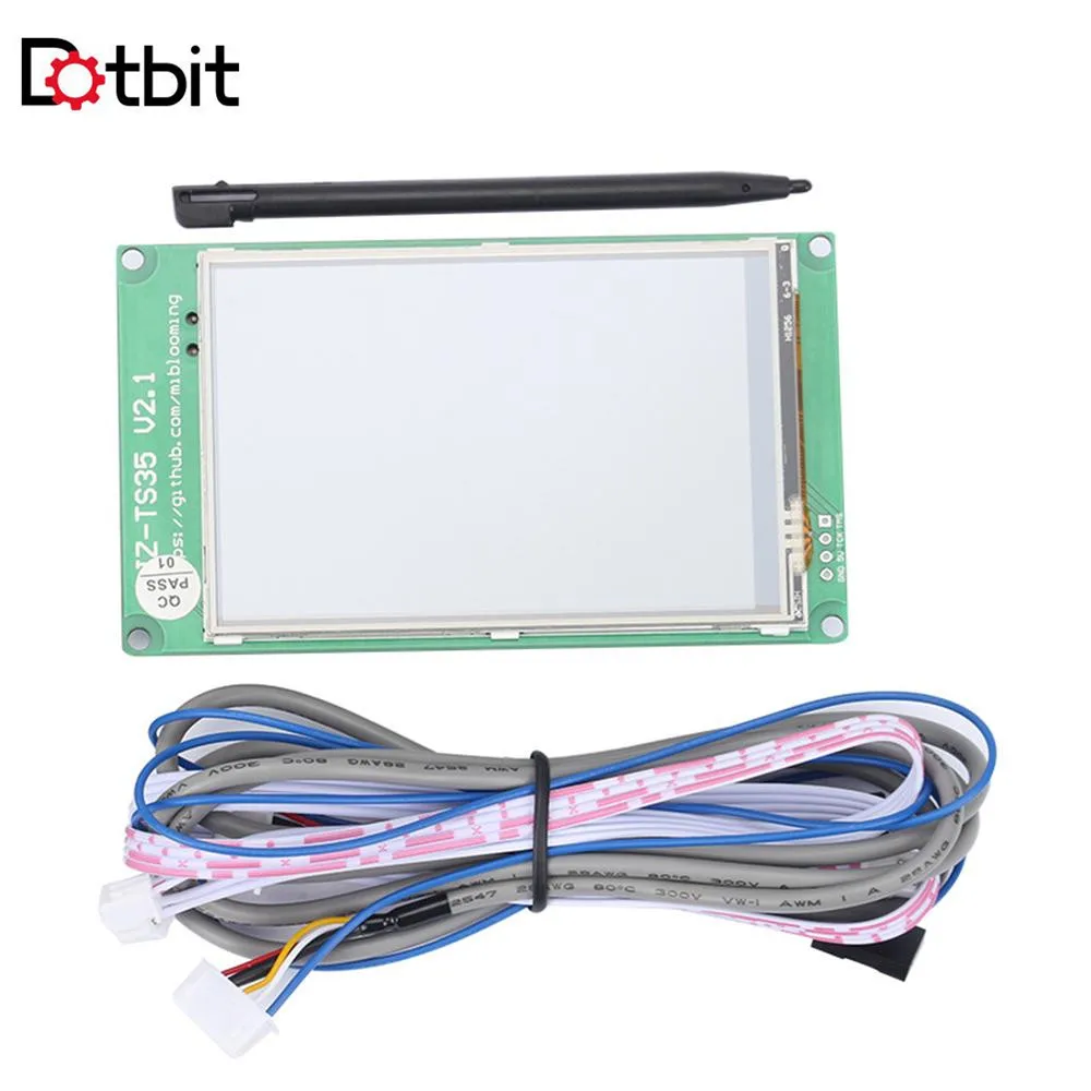 

Full Colored JZ-TS35 VS MKS TFT35 3.5inch Touch Screen Display Board for For Ramps & MKS GEN L Marlin 3D Printer Accessories