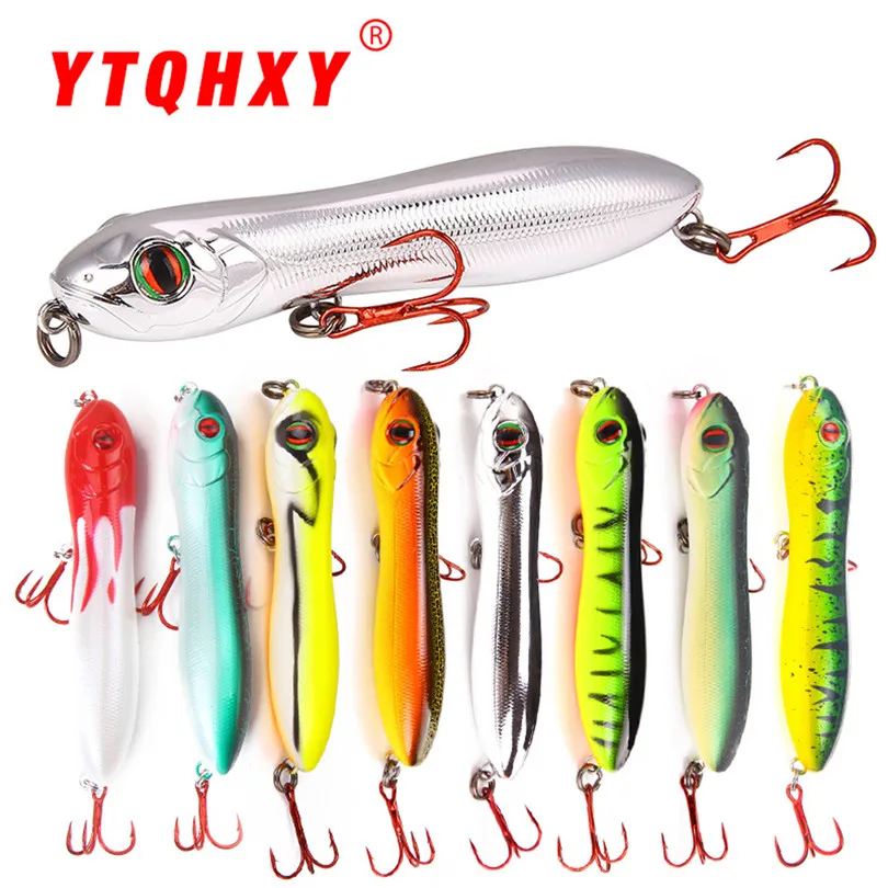 

10cm 16g Popper Fishing Lures Artificial Baits Floating Minnow Aritificial Laser Wobblers Hard Plastic Fishing Baits 3As