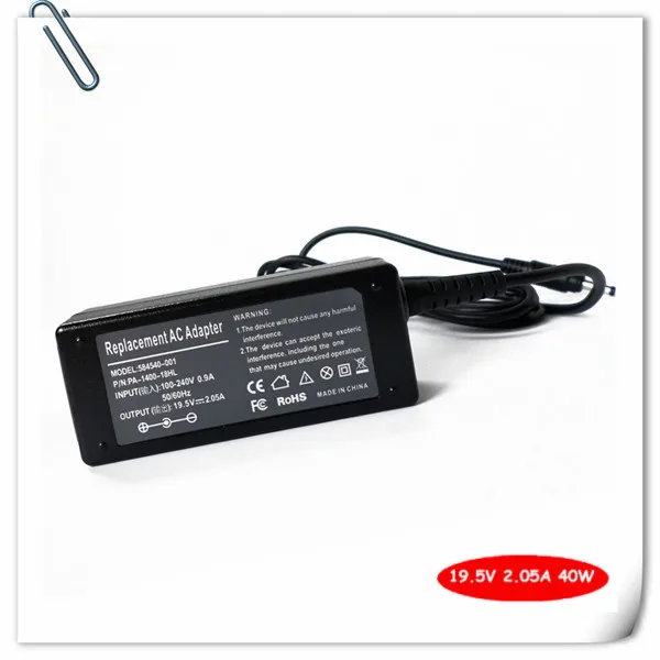 Notebook Battery Charger For HP Compaq Mini 110-1000 210-1091NR 580402001 19.5V 2.05A 40W Laptop AC Adapter Power Supply Cord Notebook Battery Charger For HP Compaq Mini 110-1000 210-1091NR 580402001 19.5V 2.05A 40W Laptop AC Adapter Power Supply Cord