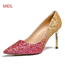 Big Size 43 Women Wedding Shoes Pumps High Heels Escarpins Femme 2018 Ladies Shoes Sexy Summer Women Pumps Wedding Bridal Shoes цена Big Size 43 Women Wedding Shoes Pumps High Heels Escarpins Femme 2018 Ladies Shoes Sexy Summer Women Pumps Wedding Bridal Shoes цены онлайн