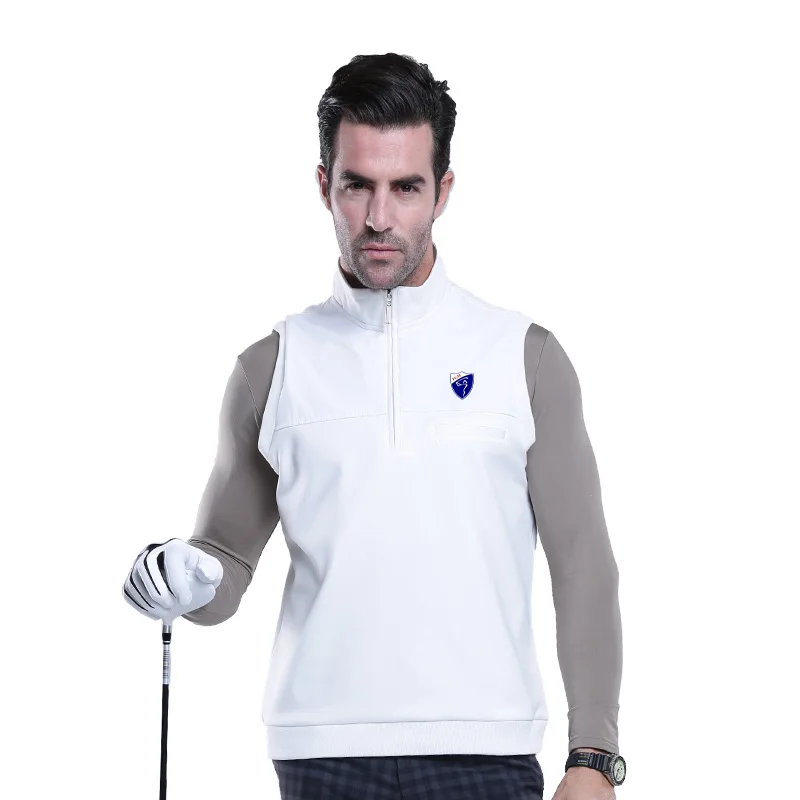 PGM Authentic Golf Clothing Men Vest Waterproof Windproof Warm Sport
