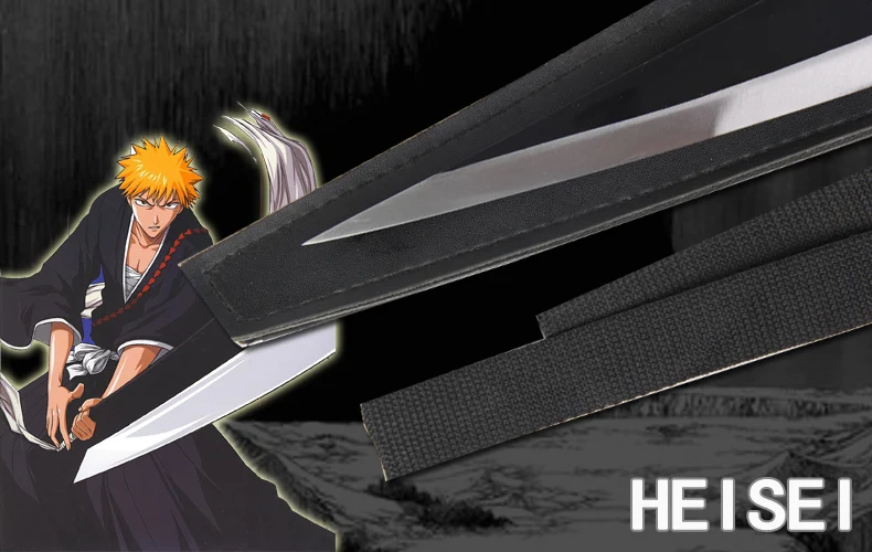 Cosplay Bleach Katana Ichigo Shikai Cutting Maan Zangetsu Japanse - 790x500 - jpeg Zangetsu Sword Shikai