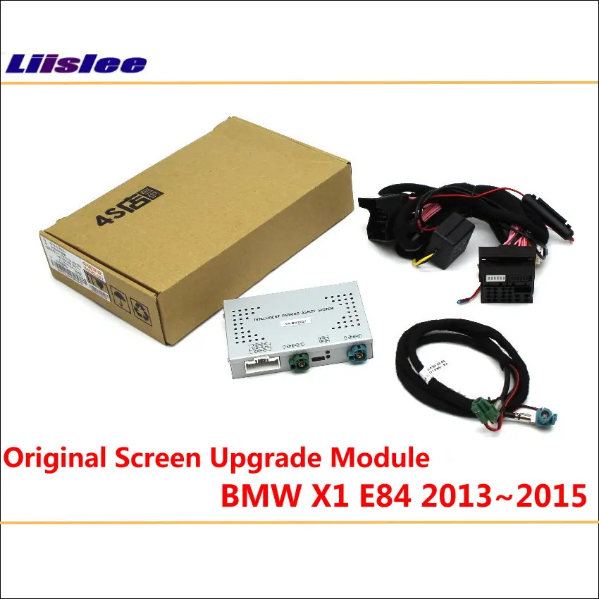 Liislee оригинальная система обновления экрана для BMW X1 E84 2013~ НБТ система/модуль заднего хода+ задняя камера/декодирование трек коробка